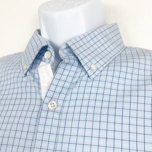 Original Penguin Slim Fit Plaid Long Sleeve Button Down Dress Shirt